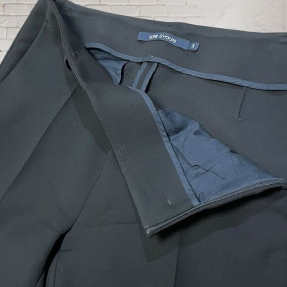 Sofie D'Hoore Black Wool Trousers Sz. 34 - Picture 6 of 7